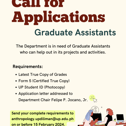 Call for Applications_Graduate Assitants