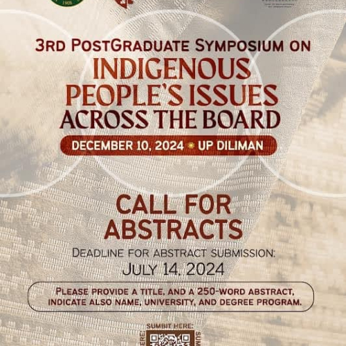 Third Post-graduate Symposium on Indigenous People’s Issues